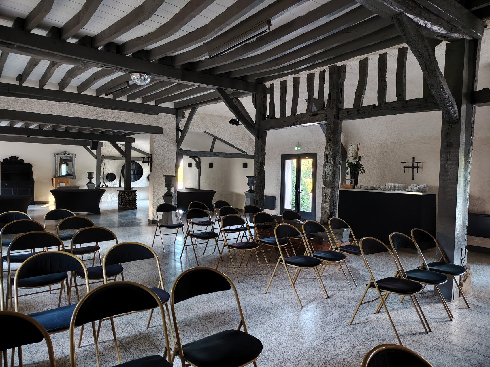 Salle de réunion, configuration modulable